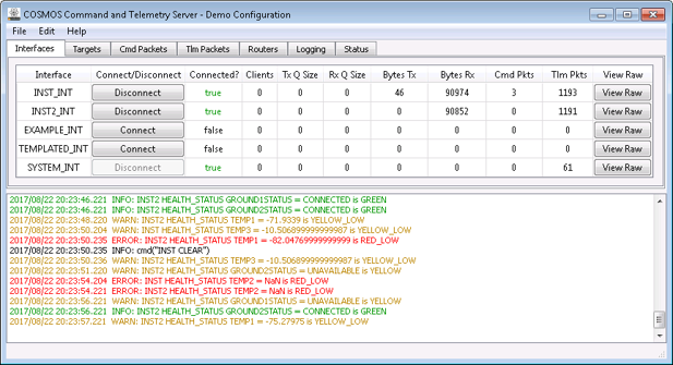 Command and Telemetry Server