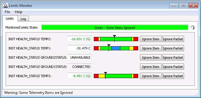 Limits Monitor