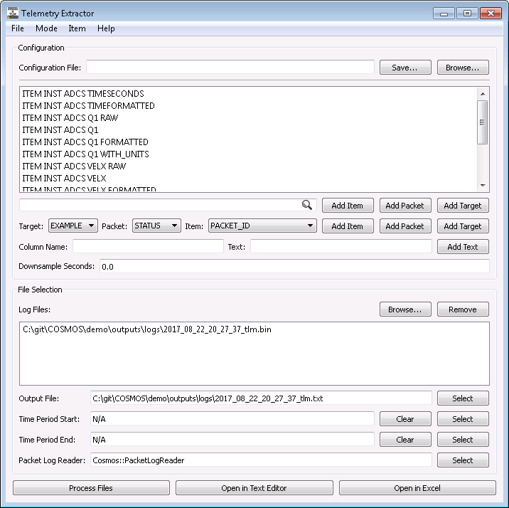 Telemetry Extractor