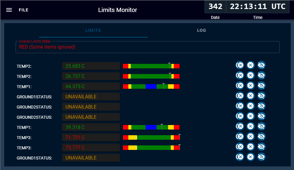 Limits Monitor